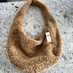 NWT Anthropologie Sherpa Sling Bag